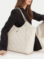 Badura Torebka CEO-KAJI-LDA8613 Écru. Shopper Badura, bez wzorów, z materiału, bez dodatków. Za 299.99 zł.