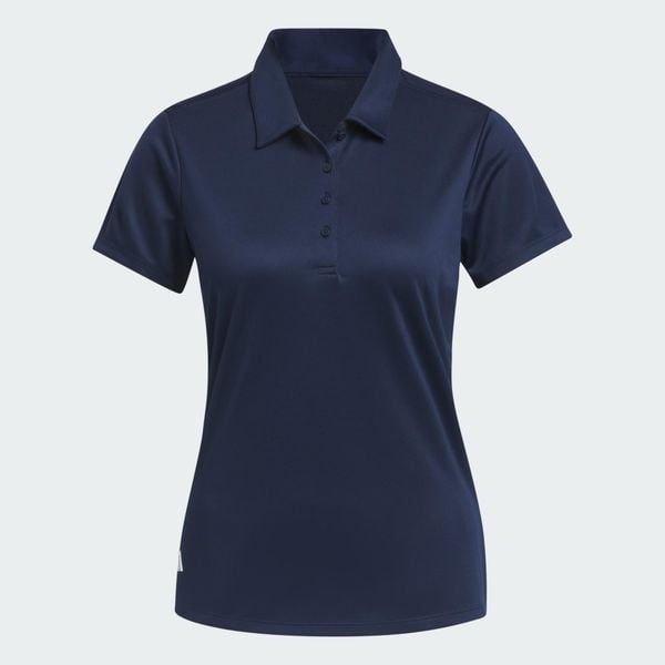 Damska koszulka polo z krótkim rękawem Solid Performance. Czerwone koszulki polo Adidas, xl, bez wzorów, z materiału, bez kołnierzyka, bez ramiączek. Za 229.00 zł.