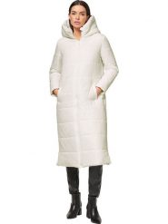 Heine Płaszcz pikowany w kolorze kremowym rozmiar: 38. Brązowe płaszcze Heine, bez wzorów, bez kaptura. Za 126.99 zł.