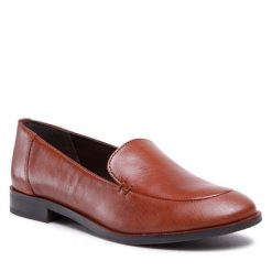 Lordsy Lasocki. Brązowe lordsy Lasocki, bez wzorów, bez obcasa, bez zapięcia. Za 199.99 zł.