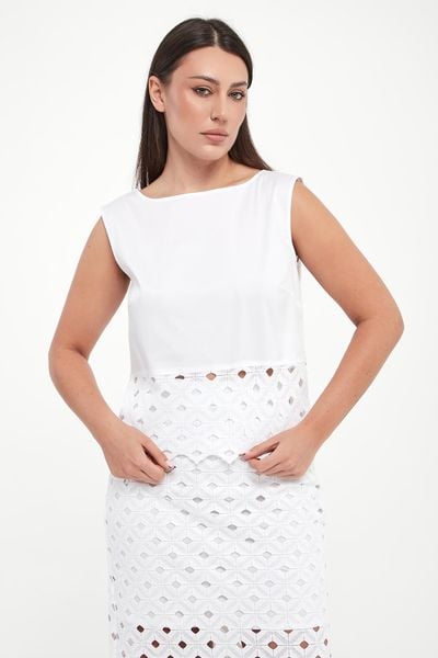 Top damski Maggio MAX MARA BEACHWEAR. Topy Max Mara Beachwear, s, bez wzorów, bez kołnierzyka, bez ramiączek. Za 589.00 zł.