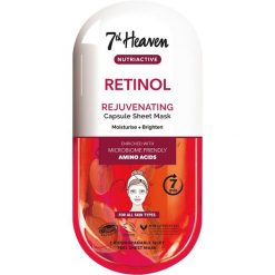 7th. Heaven Retinol Rejuvenating Capsule Mask Maseczki przeciwzmarszczkowe 1 ct Damski. Maseczki 7th. Heaven. Za 63.59 zł.