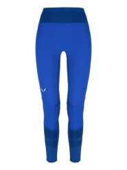 Salewa Legginsy sportowe w kolorze niebieskim rozmiar: XS/S. Niebieskie legginsy Salewa, s, bez wzorów, z materiału, outdoorowe. Za 276.71 zł.