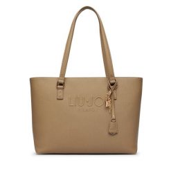 Torebka Liu Jo. Brązowe shopper Liu Jo, bez wzorów, bez dodatków. Za 599.99 zł.