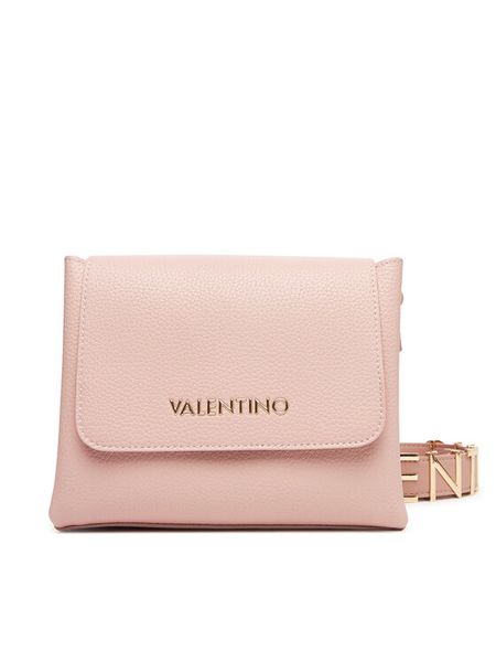 Valentino Torebka Alexia VBS5A806 Różowy. Czerwone listonoszki Valentino, bez wzorów, ze skóry, bez dodatków. Za 379.99 zł.