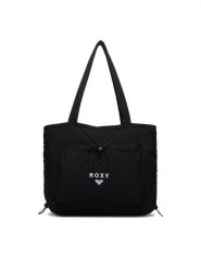 Roxy Torebka WBEOHP-ROXY-MZ-006-10 Czarny. Czarne shopper Roxy, bez wzorów, bez dodatków. Za 69.99 zł.