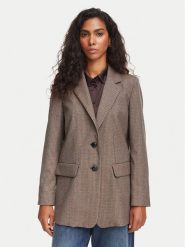 Marella Marynarka Fasto 2625046091 Beżowy Regular Fit. Brązowe marynarki i żakiety Marella, bez wzorów, z syntetyku. Za 1,009.00 zł.