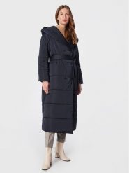 Peserico Płaszcz zimowy E23377A Granatowy Regular Fit. Niebieskie płaszcze PESERICO, na zimę, bez wzorów, z syntetyku, bez kaptura. Za 2,339.00 zł.