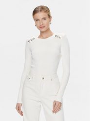Marciano Guess Sweter Teti 4RGR10 5613Z Écru Regular Fit. Swetry Marciano Guess, xs, z aplikacjami, z wiskozy, bez ramiączek. Za 199.99 zł.