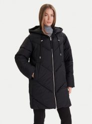 BOSS Płaszcz zimowy C_Piapolly 50548027 Czarny Regular Fit. Czarne płaszcze Boss, na zimę, bez wzorów, z syntetyku, bez kaptura. Za 1,459.00 zł.