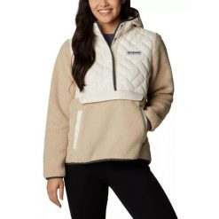 Kurtka uliczna damska Columbia Sweet View Fleece. Brązowe swetry Columbia, xl, bez wzorów, z polaru, bez ramiączek. Za 488.00 zł.