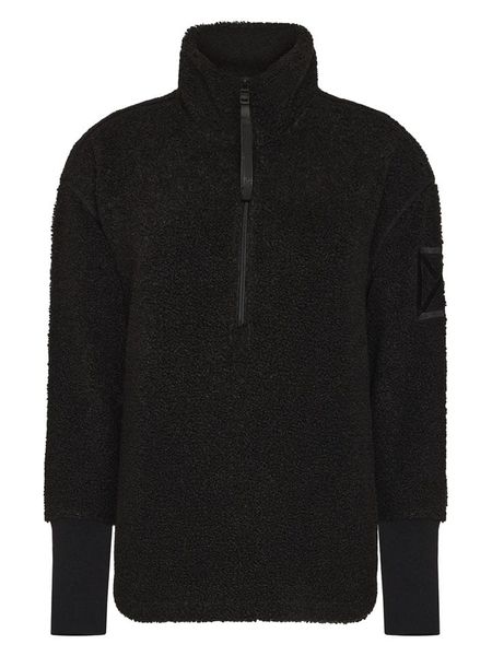 Didriksons Bluza polarowa "Monia" w kolorze czarnym rozmiar: 46. Czarne bluzy Didriksons, bez wzorów, z polaru, bez kaptura. Za 190.97 zł.