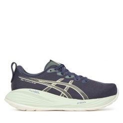 Buty do biegania Asics. Niebieskie obuwie sportowe Asics, bez zapięcia, do biegania. Za 519.99 zł.