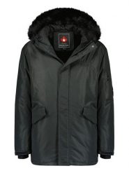 Canadian Peak Parka "Adan" w kolorze czarnym rozmiar: XL. Czarne parki Canadian Peak, xl, bez kaptura. Za 194.15 zł.