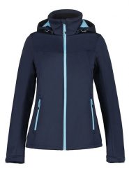 Icepeak Kurtka softshellowa "Boise" w kolorze granatowym rozmiar: 40. Niebieskie kurtki sportowe Icepeak, bez wzorów, bez kaptura, outdoorowe. Za 149.66 zł.