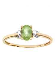 Diamant Exquis Złoty pierścionek z perodytem rozmiar: 55. Żółte pierścionki Diamant Exquis, złote. Za 782.99 zł.