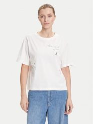 Weekend Max Mara T-Shirt Acline 2525976051 Biały Regular Fit. Białe t-shirty Weekend Max Mara, s, bez wzorów, z bawełny, bez kołnierzyka, bez ramiączek. Za 519.99 zł.