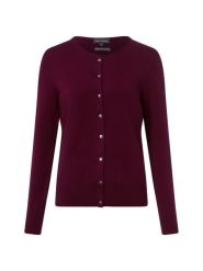 Franco Callegari Kardigan damski z zawartością kaszmiru Kobiety czerwony marmurkowy, M. Czerwone kardigany Franco Callegari, m, bez wzorów, z bawełny. Za 299.95 zł.