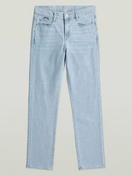 G-Star Dżinsy - Slim fit - w kolorze błękitnym rozmiar: W31/L32. Niebieskie jeansy G-Star, l, z aplikacjami. Za 311.85 zł.