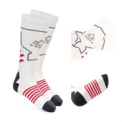 Skarpety narciarskie damskie KADVA Skio W. Czerwone skarpety KADVA, bez wzorów, z elastanu. Za 34.99 zł.