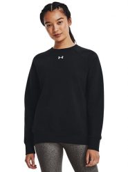 Under Armour Bluza "Rival" w kolorze czarnym rozmiar: S. Czarne bluzy Under Armour, s, bez wzorów, bez kaptura. Za 167.95 zł.