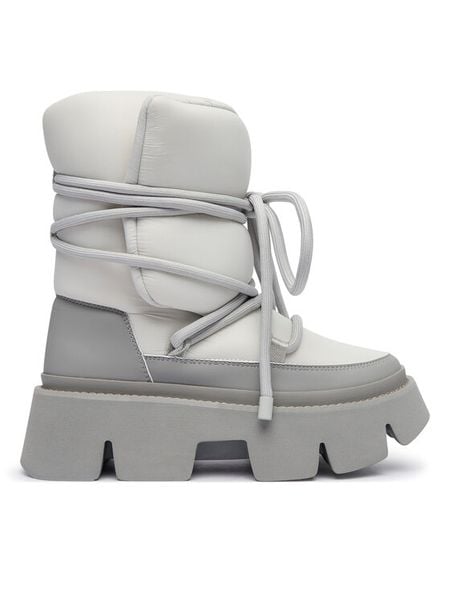 United Nude Śniegowce Stomper Snow Boot 11052918161 Kremowy. Białe trapery i śniegowce United Nude, z materiału. Za 1,389.00 zł.