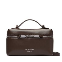 Torebka Emporio Armani. Brązowe torebki klasyczne Emporio Armani, bez wzorów, bez dodatków. Za 1,404.00 zł.