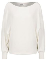 Sublevel Sweter w kolorze białym rozmiar: S/M. Białe swetry Sublevel, m, bez wzorów, ze splotem, bez ramiączek. Za 86.99 zł.