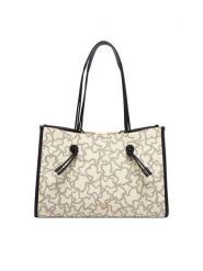 TOUS Torebka 20024369 Beżowy. Brązowe shopper Tous, bez wzorów, ze skóry, bez dodatków. Za 999.99 zł.