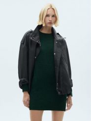 Mango Sukienka dzianinowa Eliote 77037709 Zielony Regular Fit. Zielone sukienki Mango, s, bez wzorów, z dzianiny, bez kołnierzyka, bez ramiączek. Za 149.99 zł.