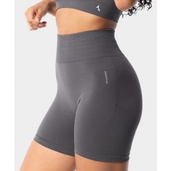 Szorty bezszwowe sportowe damskie Carpatree Simply Seamless. Szare obuwie sportowe Carpatree, z materiału, bez zapięcia, na fitness i siłownię. Za 99.99 zł.