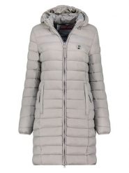 ANAPURNA Płaszcz pikowany "Akitalana" w kolorze jasnoszarym rozmiar: XXL. Szare płaszcze ANAPURNA, xxl, bez wzorów, bez kaptura. Za 165.99 zł.