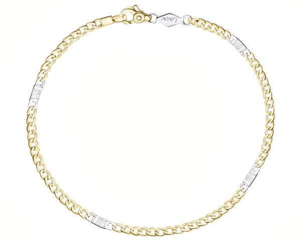 Złota bransoletka - pancerka. Żółte bransoletki Apart, złote. Za 3,599.00 zł.