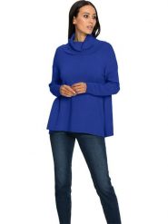 Heine Golf w kolorze niebieskim rozmiar: 46. Niebieskie golfy Heine, bez wzorów, bez ramiączek. Za 60.99 zł.