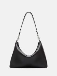 Liebeskind Berlin Skórzana torebka "Abigail" w kolorze czarnym - 32 x 24 x 13 cm rozmiar: onesize. Czarne torby na ramię Liebeskind Berlin, bez wzorów, z materiału, na ramię, bez dodatków. Za 590.20 zł.