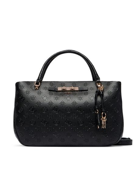 Guess Torebka HWPD22 25060 Czarny. Czarne torebki klasyczne Guess, z aplikacjami, ze skóry, bez dodatków. Za 634.99 zł.