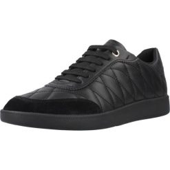 Buty GEOX D MELEDA Czarny. Czarne trekkingi Geox, ze skóry, trekkingowe. Za 365.99 zł.