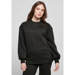 Bluza damska Urban Classics organic oversized crew. Czarne bluzy Urban Classics, bez wzorów, z bawełny, bez kaptura. Za 277.00 zł.