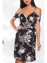 Milan Kiss Sukienka w kolorze czarnym rozmiar: XL. Czarne sukienki Milan Kiss, na co dzień, xl, bez wzorów, bez kołnierzyka, bez ramiączek, midi, proste. Za 105.63 zł.