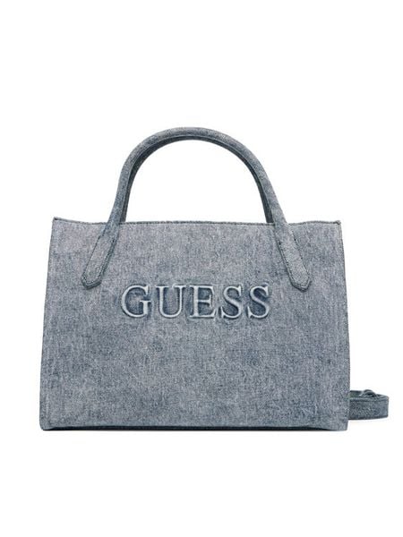 Guess Torebka Jodi HWDG97 69220 Niebieski jasny. Niebieskie torebki klasyczne Guess, z aplikacjami, z materiału, bez dodatków. Za 389.99 zł.