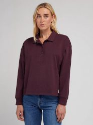 Lee Koszulka polo w kolorze czerwonym rozmiar: L. Czerwone koszulki polo Lee, l, bez wzorów, z bawełny, bez kołnierzyka, bez ramiączek. Za 100.99 zł.