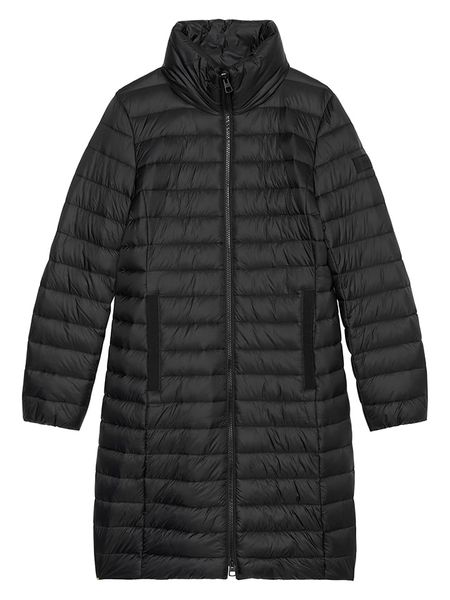 Marc O´Polo Płaszcz puchowy w kolorze czarnym rozmiar: 34. Czarne płaszcze bez wzorów, z puchu, bez kaptura. Za 600.99 zł.