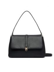 Tommy Hilfiger Torebka Th Libre Satchel AW0AW19197 Czarny. Czarne torebki klasyczne TOMMY HILFIGER, bez wzorów, ze skóry, bez dodatków. Za 699.99 zł.