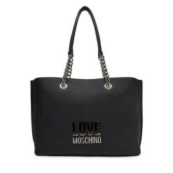 Torebka LOVE MOSCHINO. Czarne shopper Love Moschino, bez wzorów, bez dodatków. Za 539.99 zł.