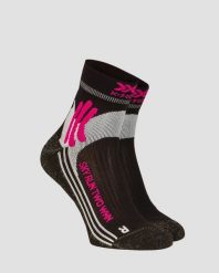 Skarpety biegowe damskie X-Socks Sky Run Two 4.0. Białe skarpety X Socks, bez wzorów. Za 75.00 zł.
