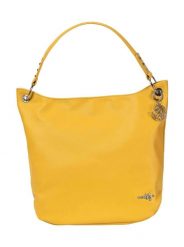 Damska torebka elegancka – Sunny Yellow 14L Meatfly. Żółte torby na ramię Meatfly, bez wzorów, z materiału, eleganckie, na ramię, bez dodatków. Za 186.99 zł.