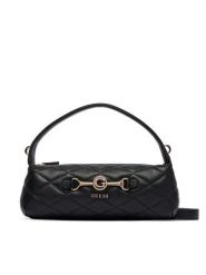 Guess Torebka Frances Mini HWQG22 41720 Czarny. Czarne torebki klasyczne Guess, z aplikacjami, ze skóry, bez dodatków. Za 494.99 zł.