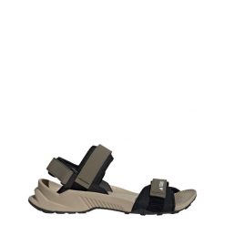 Sandały Terrex Hydroterra. Brązowe sandały Adidas, bez wzorów, bez obcasa, bez zapięcia. Za 239.00 zł.