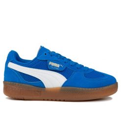 Buty damskie sportowe sneakersy Puma PALERMO MODA VINTAGE WNS. Białe obuwie sportowe Puma, bez zapięcia, trekkingowe. W wyprzedaży za 219.00 zł.