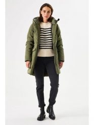 Garcia Parka w kolorze khaki rozmiar: XS. Brązowe parki Garcia, xs, bez kaptura. Za 475.95 zł.